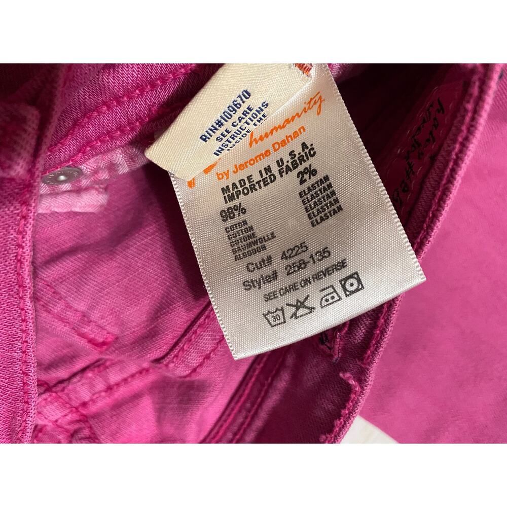 CITIZENS OF HUMANITY Womens Size 27 Pink Stretch Ankle Lenth Skinny Leg Pannts - Picture 4 of 9
